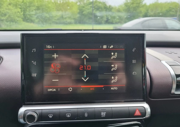 Citroen C4 Cactus cena 45800 przebieg: 154000, rok produkcji 2018 z Częstochowa małe 497